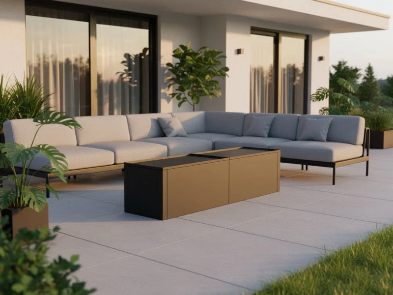 Loungetisch CUBY 160 x 40 x 40 cm