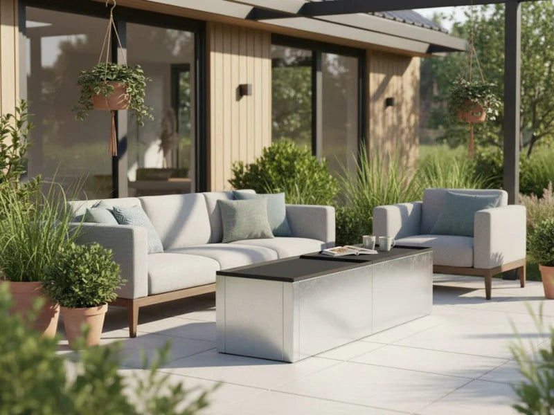 Loungetisch CUBY 160 x 40 x 40 cm