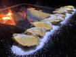 BBQ Feuerstelle CUBY verzinkter Stahl 80 x 80 x 80 cm