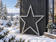 Stern aus verzinktem Stahl – Weihnachtsdekoration