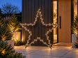 Stern aus Cortenstahl – Weihnachtsdekoration