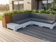 Ecksofa für Terrasse und Garten