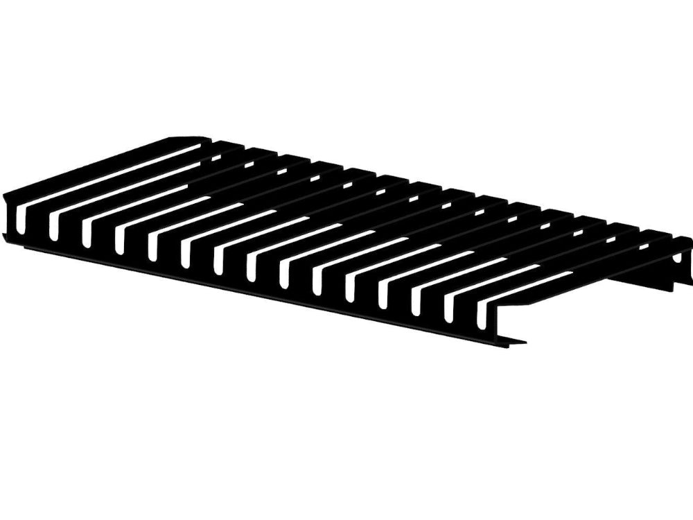 EDGY Auflagebank 80 cm aus Cortenstahl im Garten