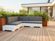 Ecksofa für Outdoor Lounge