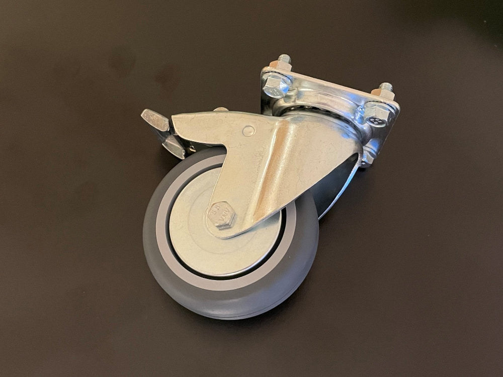 Rollen mit Bremse für Pflanzkästen und Feuerschalen