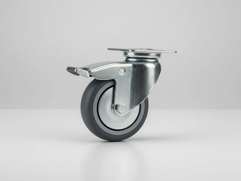 Robuste Rollen mit Bremse für den Außenbereich